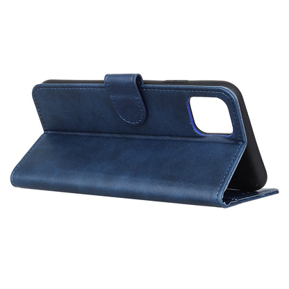 PU Leather Magnetic Wallet Stand Phone Shell for iPhone 12 Pro/12