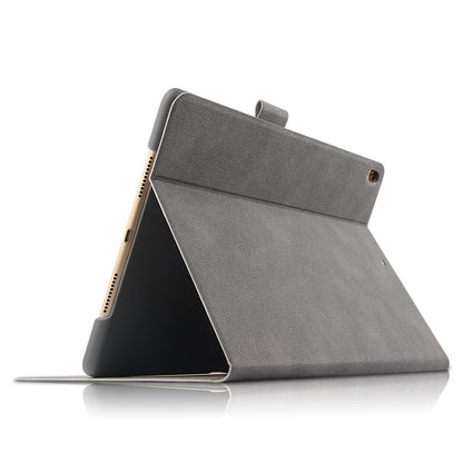 Imprint Deer and Quote PU Leather Stand Case for iPad Air 10.5 (2019) / Pro 10.5-inch (2017)