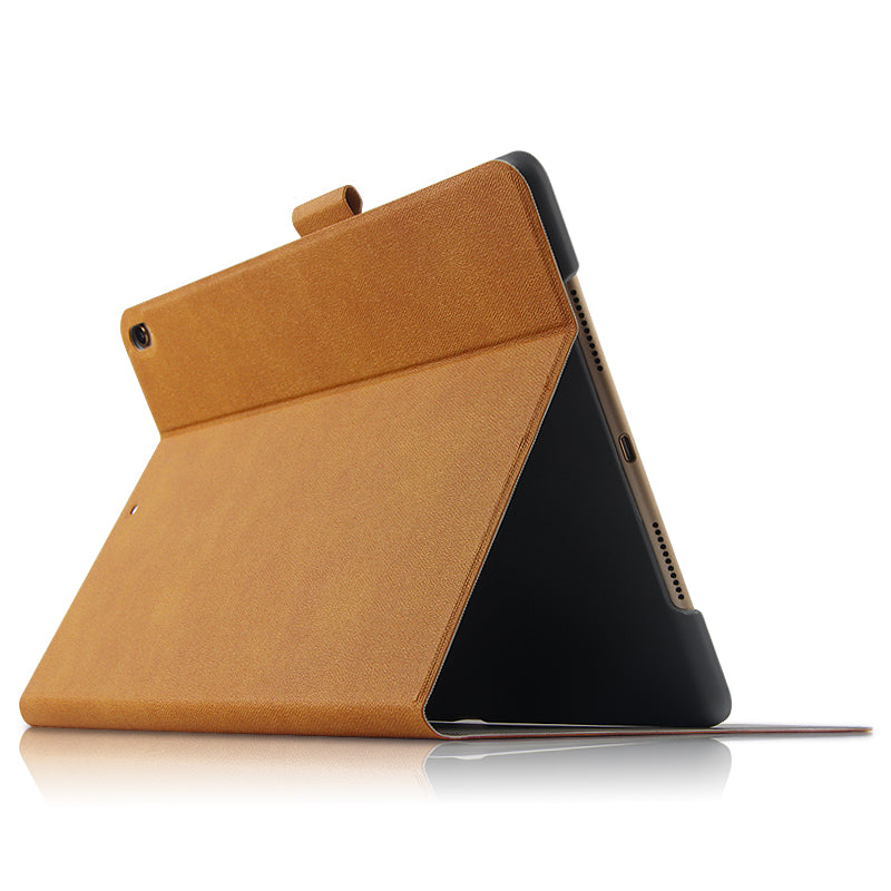 Imprint Deer and Quote PU Leather Stand Case for iPad Air 10.5 (2019) / Pro 10.5-inch (2017)