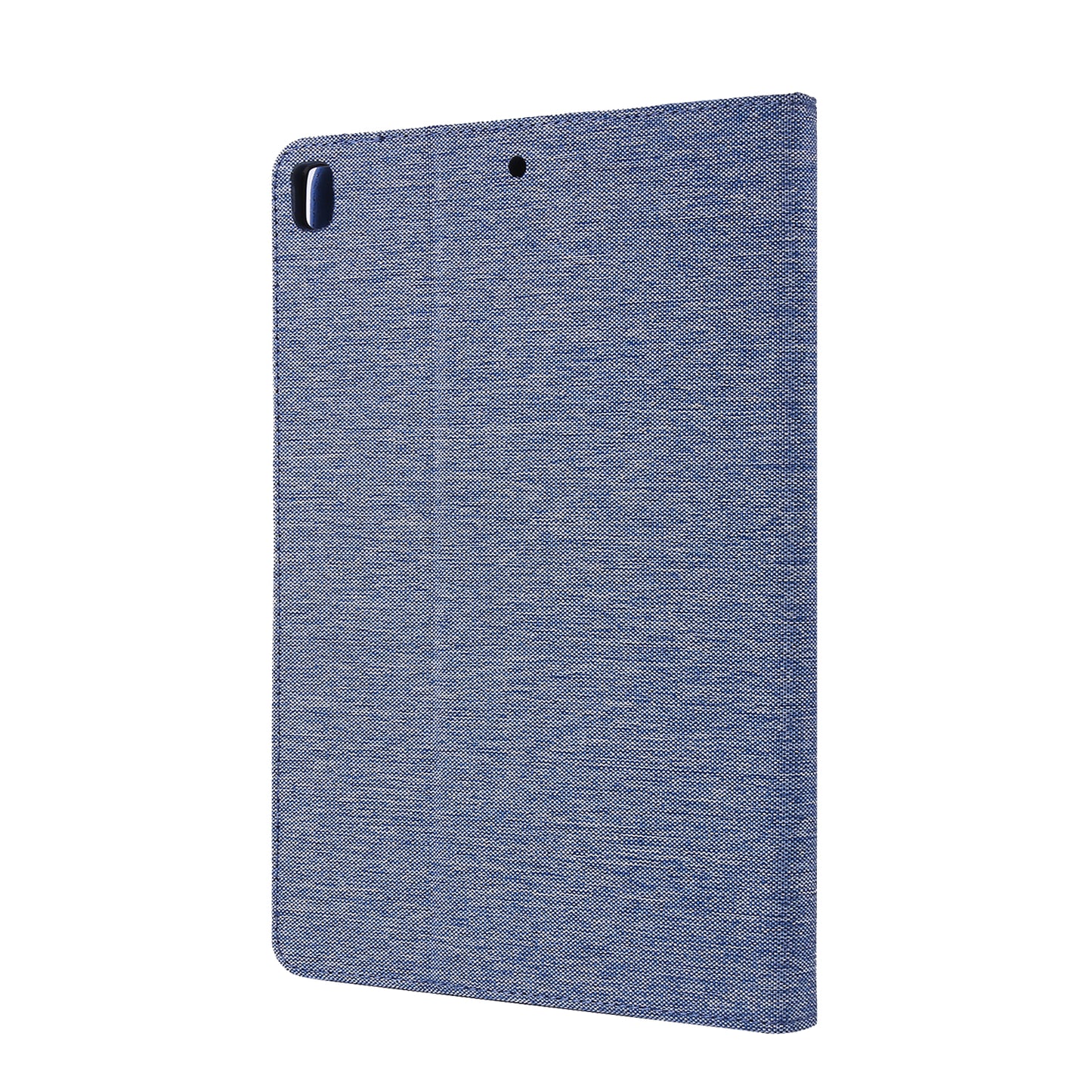 For iPad 9.7-inch (2018)/(2017) /iPad Air (2013)/Air 2 Tablet Case Cloth Texture Leather Protective Cover with Card Slots Stand