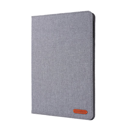 For iPad 9.7-inch (2018)/(2017) /iPad Air (2013)/Air 2 Tablet Case Cloth Texture Leather Protective Cover with Card Slots Stand