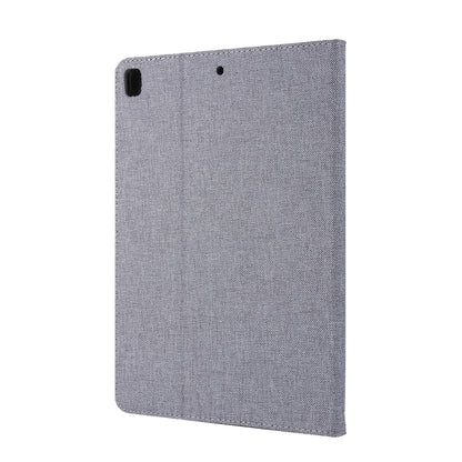 For iPad 9.7-inch (2018)/(2017) /iPad Air (2013)/Air 2 Tablet Case Cloth Texture Leather Protective Cover with Card Slots Stand