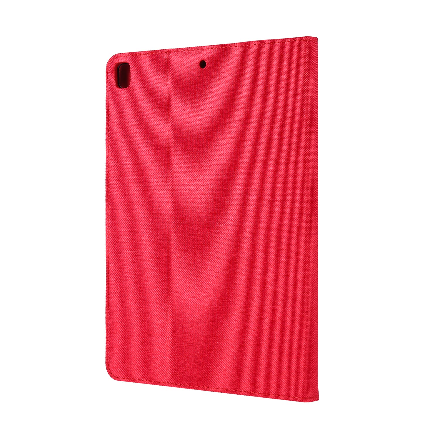 For iPad 9.7-inch (2018)/(2017) /iPad Air (2013)/Air 2 Tablet Case Cloth Texture Leather Protective Cover with Card Slots Stand