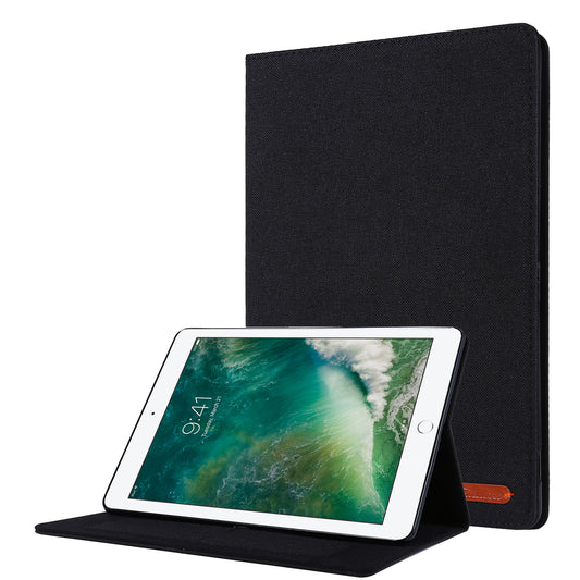 Cloth Texture Card Slots Stand Leather Flip Case for iPad 10.2 (2021)/(2020)/(2019)