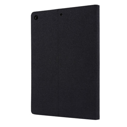 Cloth Texture Card Slots Stand Leather Flip Case for iPad 10.2 (2021)/(2020)/(2019)