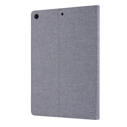 Cloth Texture Card Slots Stand Leather Flip Case for iPad 10.2 (2021)/(2020)/(2019)