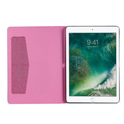 Cloth Texture Card Slots Stand Leather Flip Case for iPad 10.2 (2021)/(2020)/(2019)