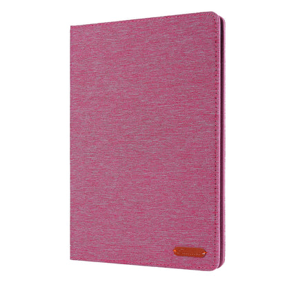 Cloth Texture Card Slots Stand Leather Flip Case for iPad 10.2 (2021)/(2020)/(2019)
