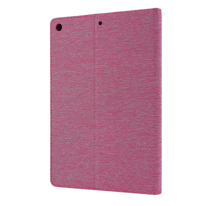 Cloth Texture Card Slots Stand Leather Flip Case for iPad 10.2 (2021)/(2020)/(2019)
