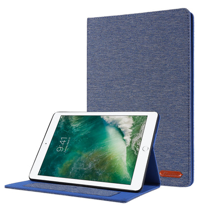 Cloth Texture Card Slots Stand Leather Flip Case for iPad 10.2 (2021)/(2020)/(2019)