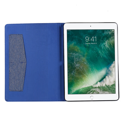 Cloth Texture Card Slots Stand Leather Flip Case for iPad 10.2 (2021)/(2020)/(2019)