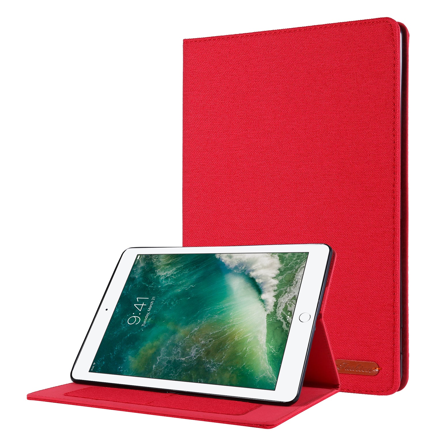 Cloth Texture Card Slots Stand Leather Flip Case for iPad 10.2 (2021)/(2020)/(2019)
