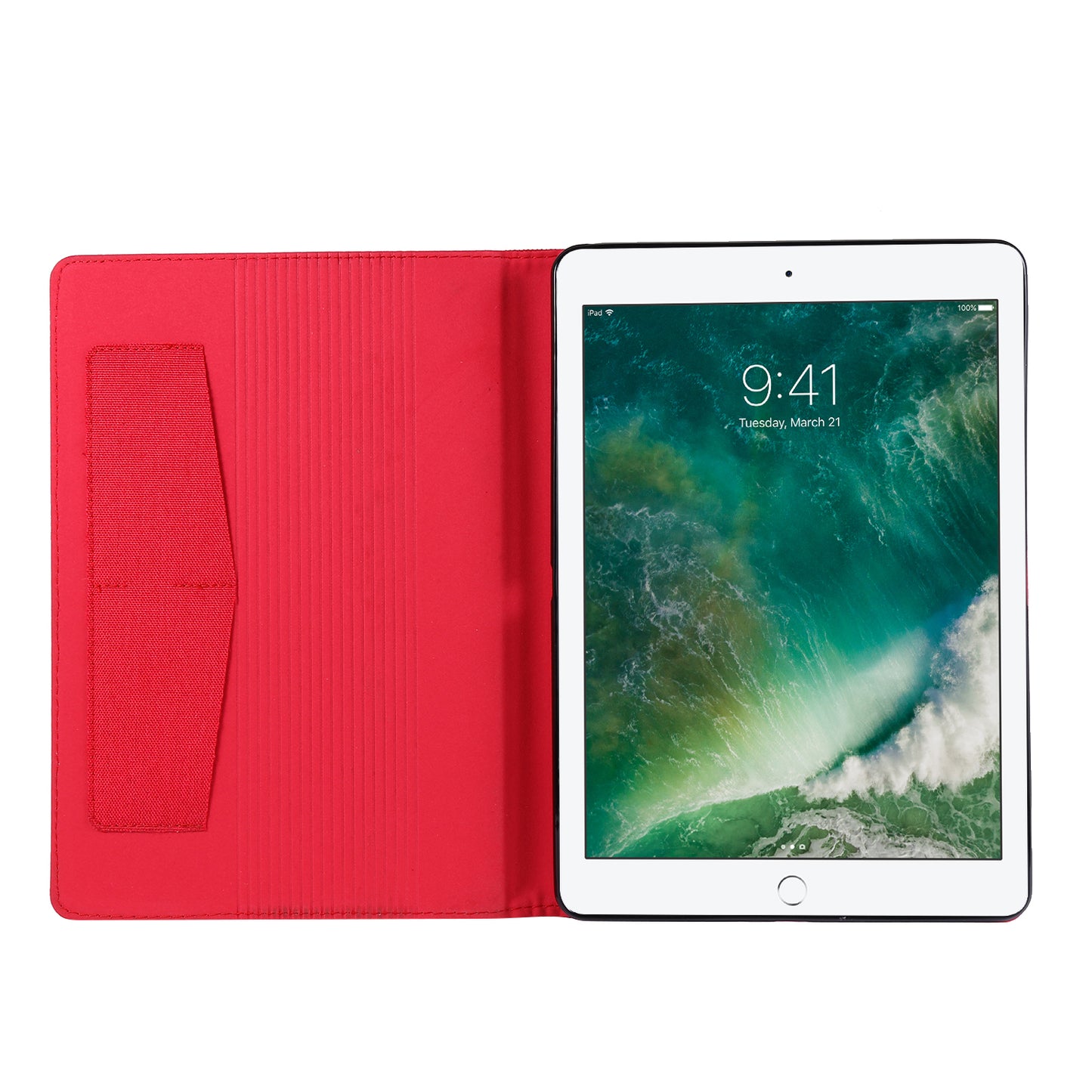 Cloth Texture Card Slots Stand Leather Flip Case for iPad 10.2 (2021)/(2020)/(2019)