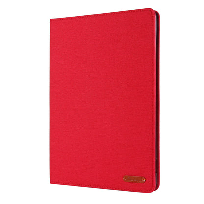 Cloth Texture Card Slots Stand Leather Flip Case for iPad 10.2 (2021)/(2020)/(2019)