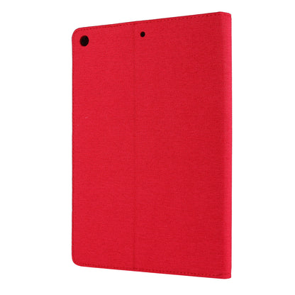 Cloth Texture Card Slots Stand Leather Flip Case for iPad 10.2 (2021)/(2020)/(2019)