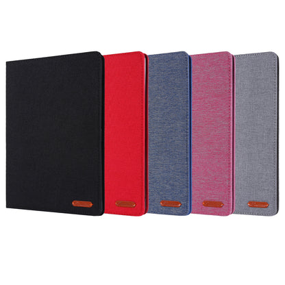 Cloth Texture Card Slots Stand Leather Flip Case for iPad 10.2 (2021)/(2020)/(2019)