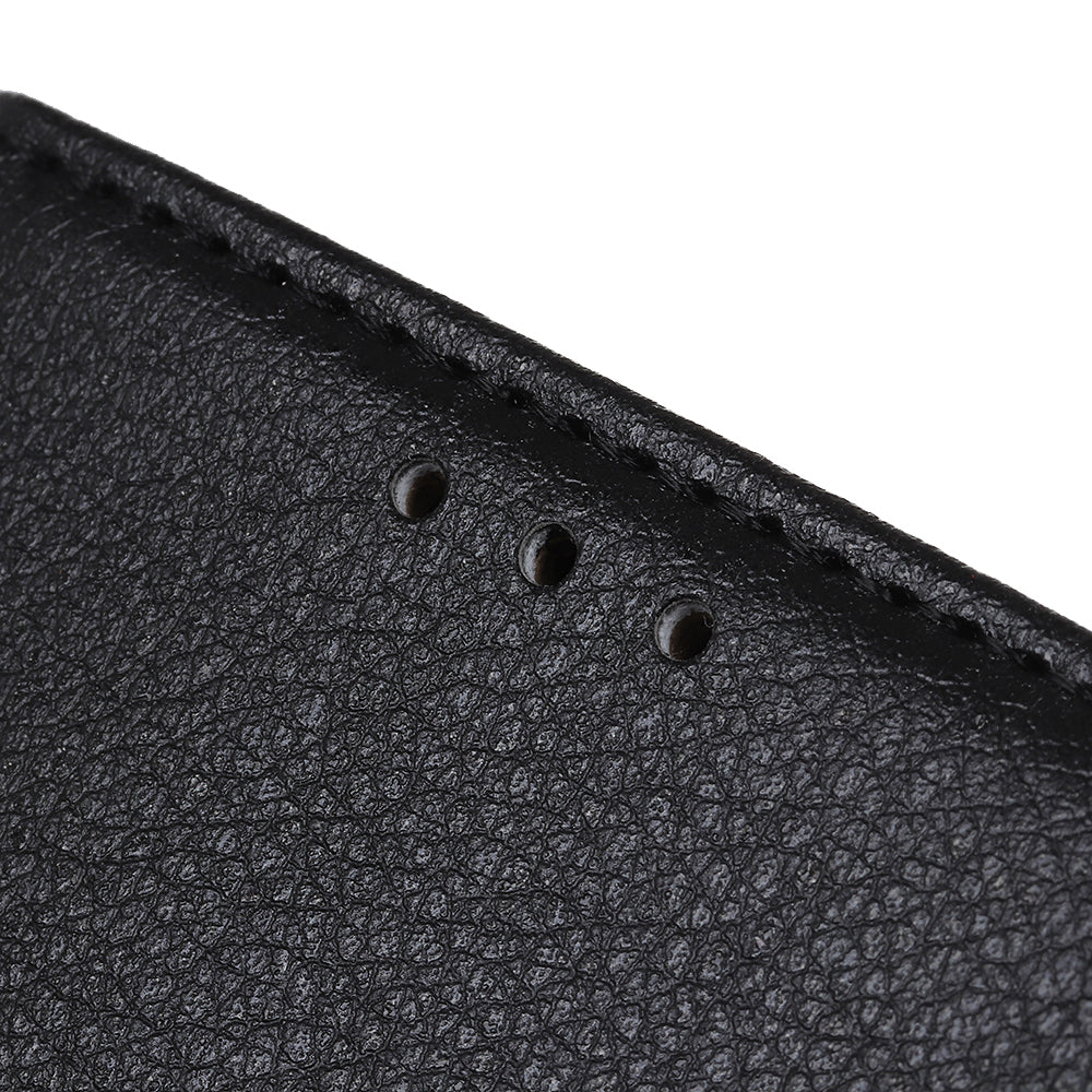 Litchi Skin Magnetic Leather Shell for iPhone 12 Pro/12