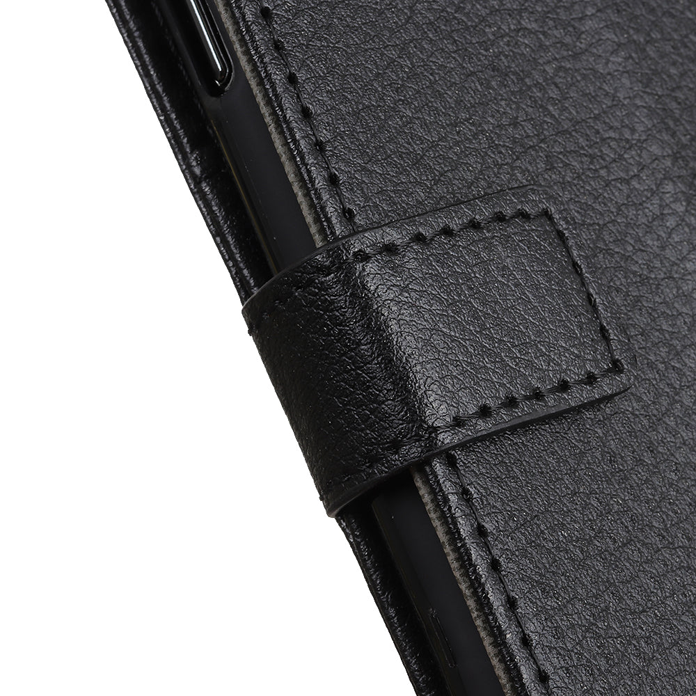 Litchi Skin Magnetic Leather Shell for iPhone 12 Pro/12