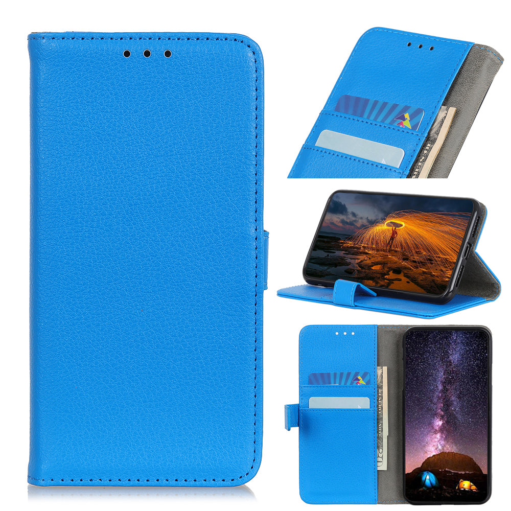 Litchi Skin Magnetic Leather Shell for iPhone 12 Pro/12