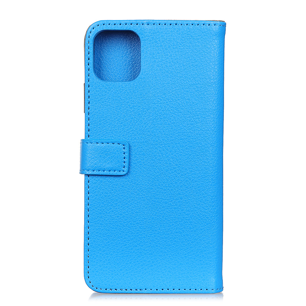 Litchi Skin Magnetic Leather Shell for iPhone 12 Pro/12