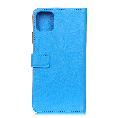 Litchi Skin Magnetic Leather Shell for iPhone 12 Pro/12