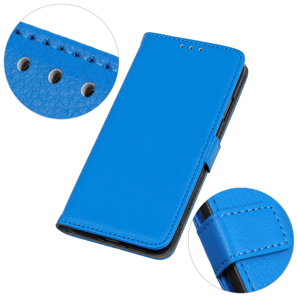 Litchi Skin Magnetic Leather Shell for iPhone 12 Pro/12
