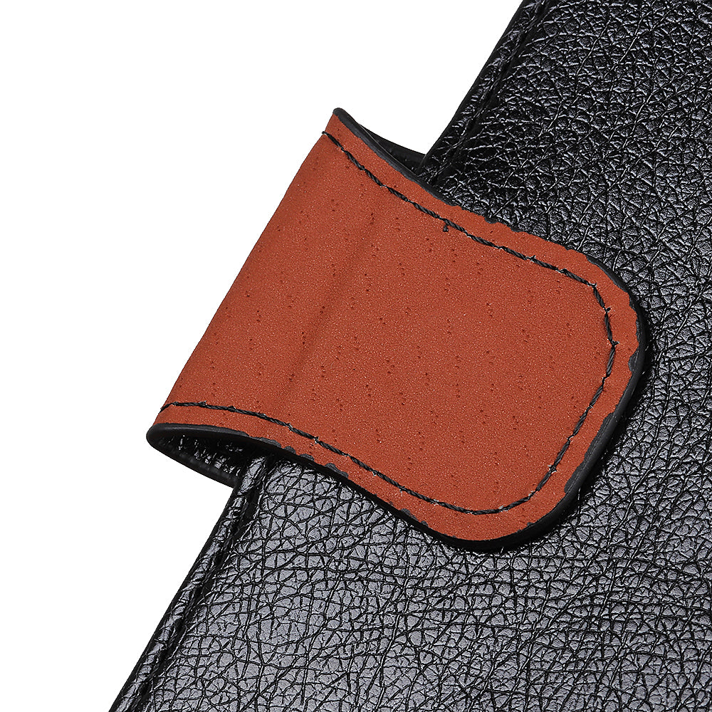 Nappa Texture Split Leather Wallet Phone Casing for iPhone 12 Pro/12