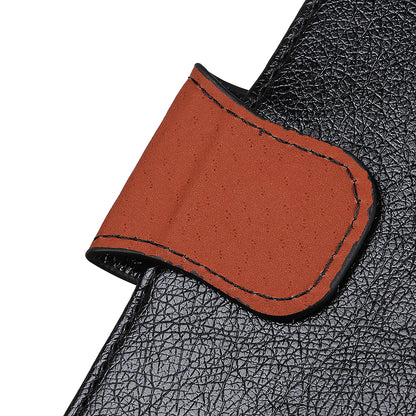 Nappa Texture Split Leather Wallet Phone Casing for iPhone 12 Pro/12