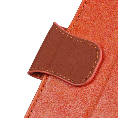 Nappa Texture Split Leather Wallet Phone Casing for iPhone 12 Pro/12