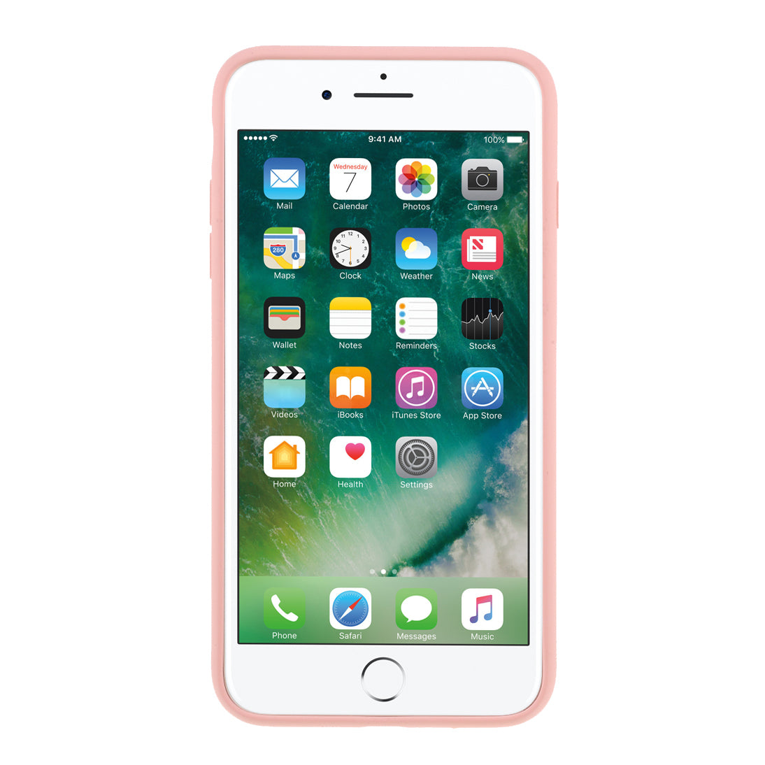 BX Ultra-thin Liquid Silicone Back Case for iPhone 8 Plus/7 Plus