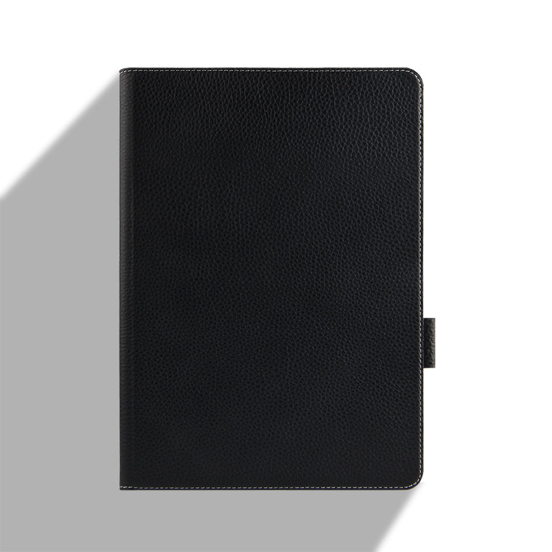 Top Layer Cowhide Leather Stand Shell Case for iPad 10.2 (2021)/(2020)/(2019)