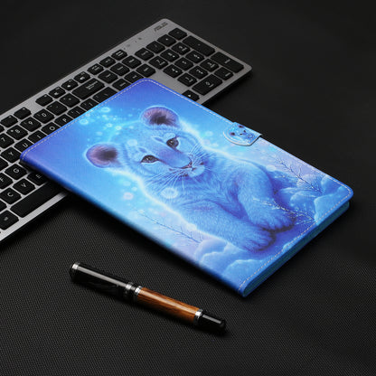 Pattern Printing Card Slots Stand Flip Leather Case for iPad Mini/Mini 2/Mini 3/Mini 4/Mini (2019) 7.9 inch