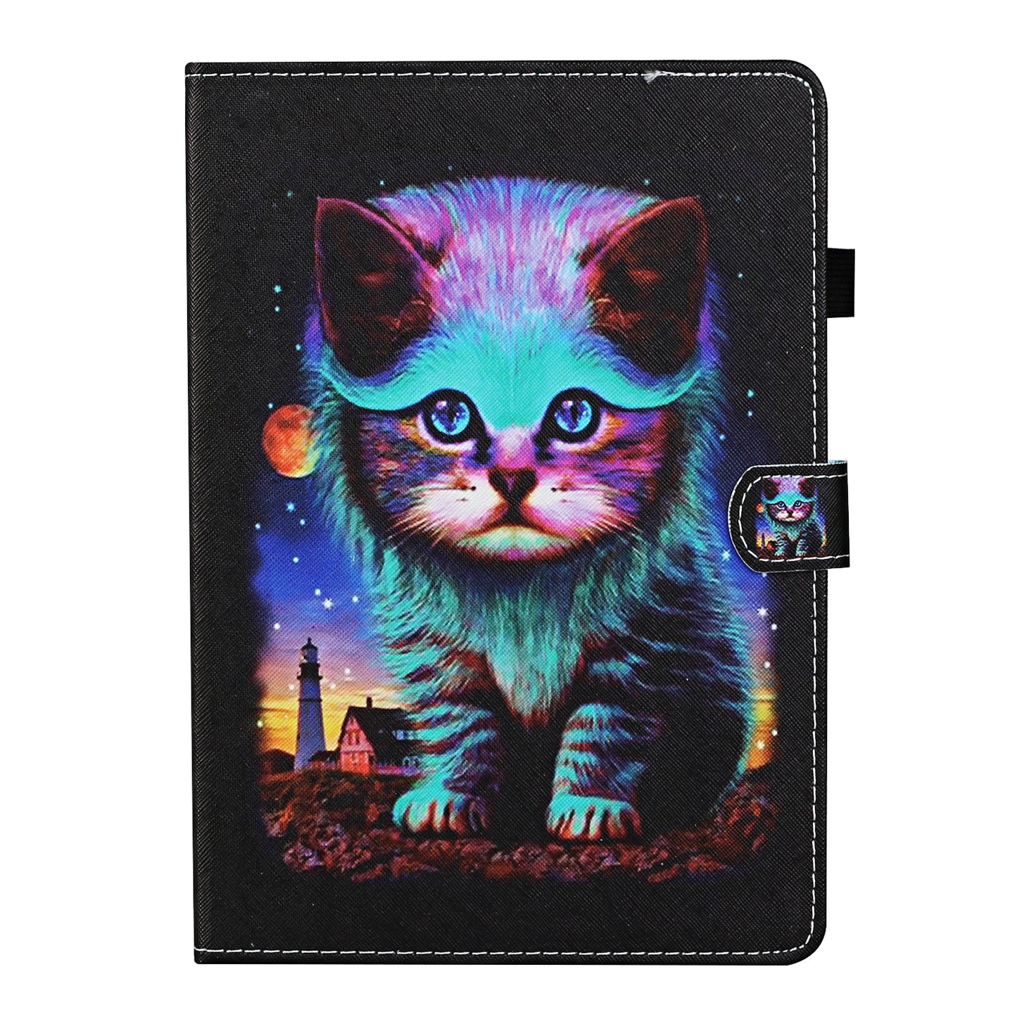 Pattern Printing Card Slots Stand Flip Leather Case for iPad Mini/Mini 2/Mini 3/Mini 4/Mini (2019) 7.9 inch