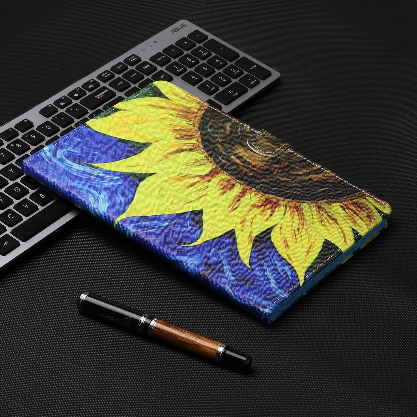 Pattern Printing Card Slots Stand Flip Leather Case for iPad Mini/Mini 2/Mini 3/Mini 4/Mini (2019) 7.9 inch