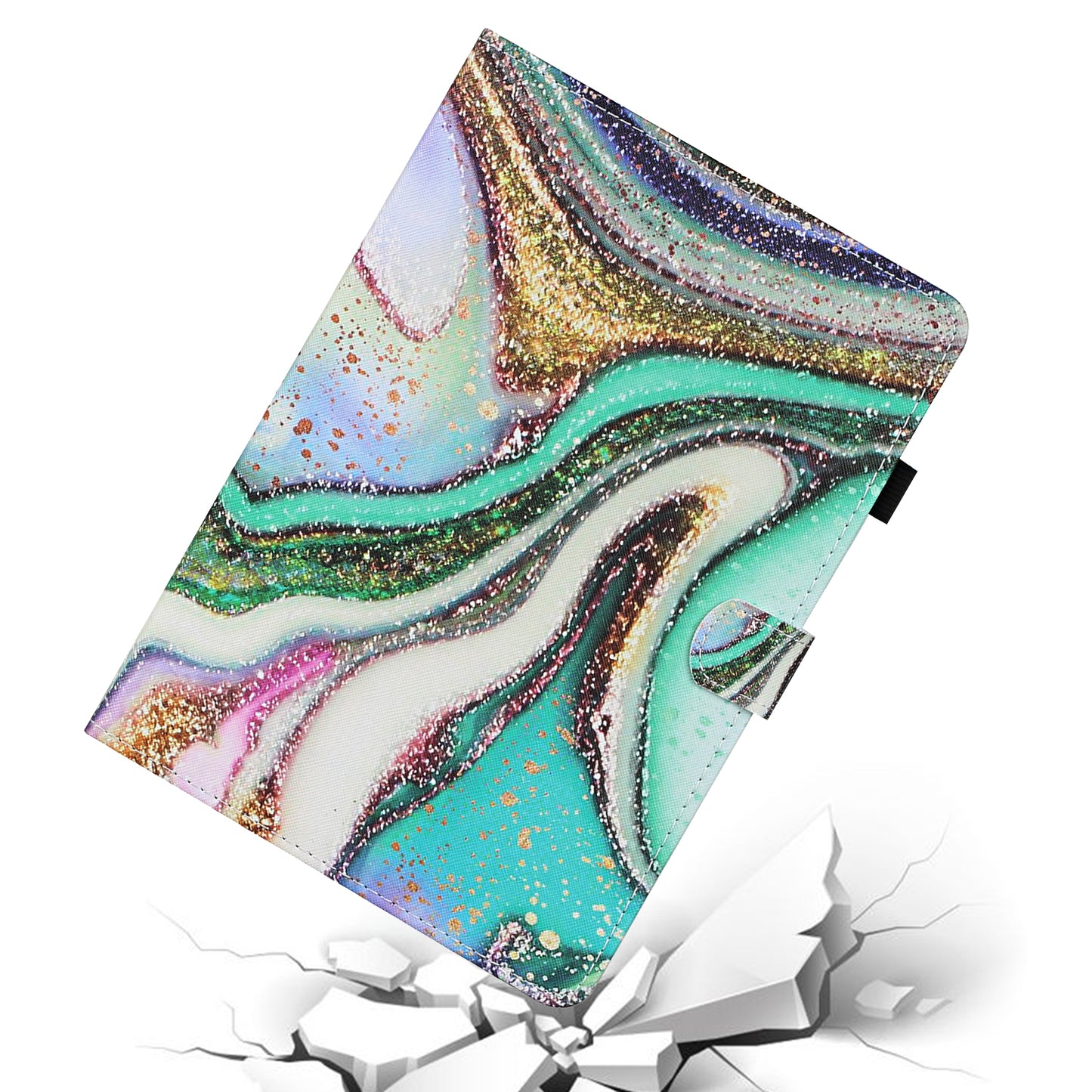 Pattern Printing Card Slots Stand Flip Leather Case for iPad Mini/Mini 2/Mini 3/Mini 4/Mini (2019) 7.9 inch