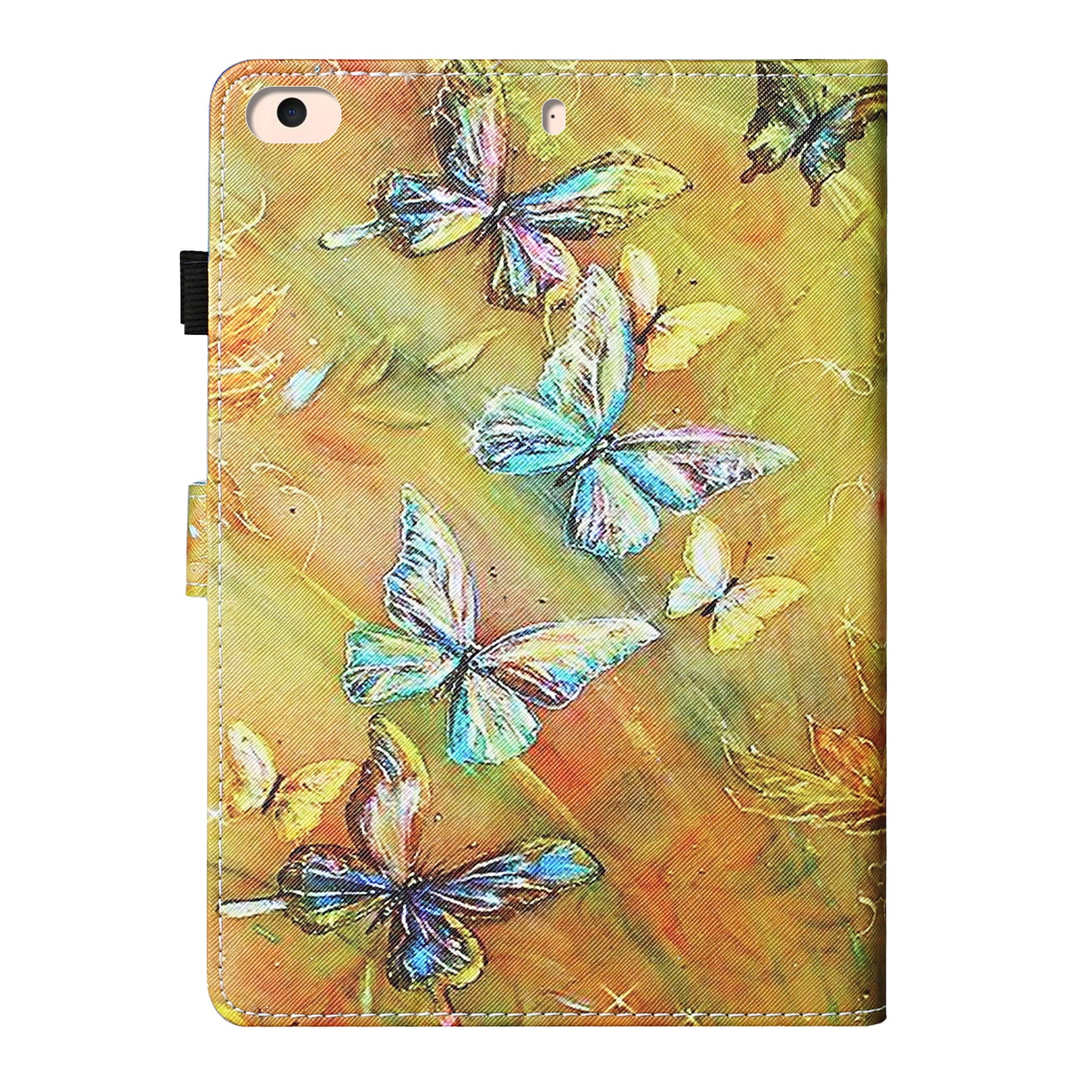 Pattern Printing Card Slots Stand Flip Leather Case for iPad Mini/Mini 2/Mini 3/Mini 4/Mini (2019) 7.9 inch