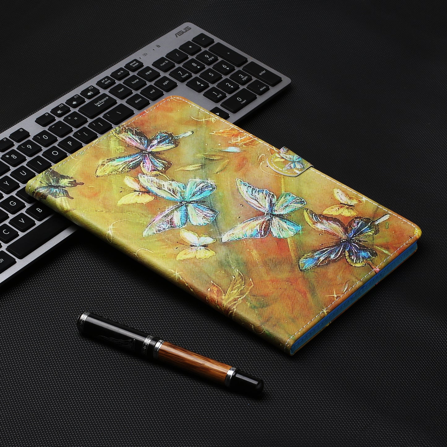 Pattern Printing Card Slots Stand Flip Leather Case for iPad Mini/Mini 2/Mini 3/Mini 4/Mini (2019) 7.9 inch