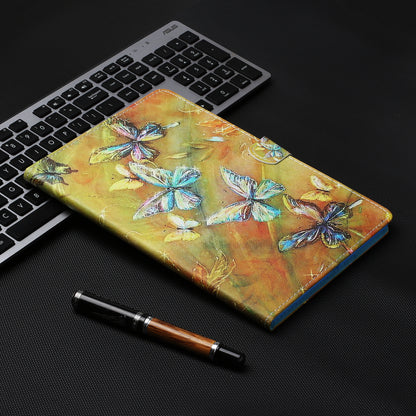 Pattern Printing Card Slots Stand Flip Leather Case for iPad Mini/Mini 2/Mini 3/Mini 4/Mini (2019) 7.9 inch