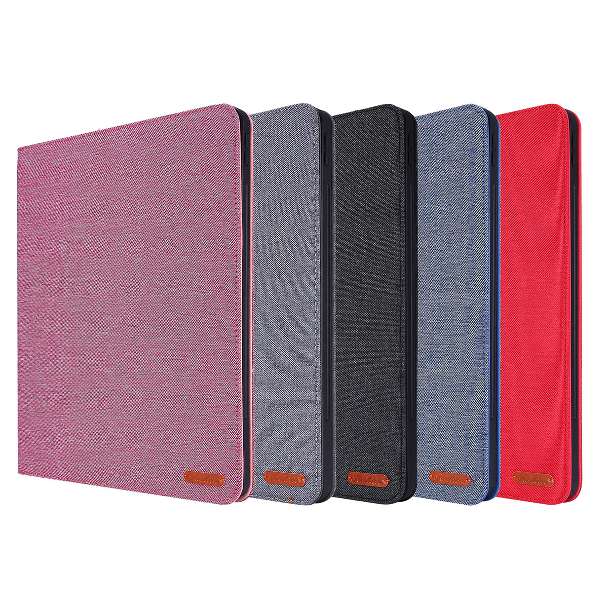 Cloth Texture Card Slots Stand Leather Cover for iPad Pro 12.9-inch (2020)/(2018)