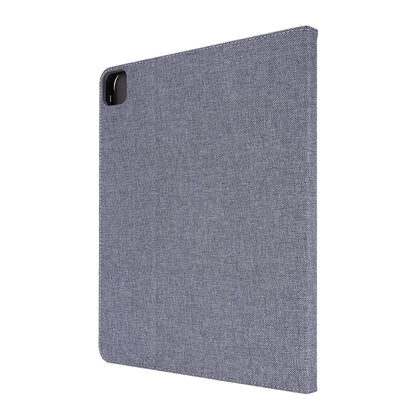 Cloth Texture Card Slots Stand Leather Cover for iPad Pro 12.9-inch (2020)/(2018)