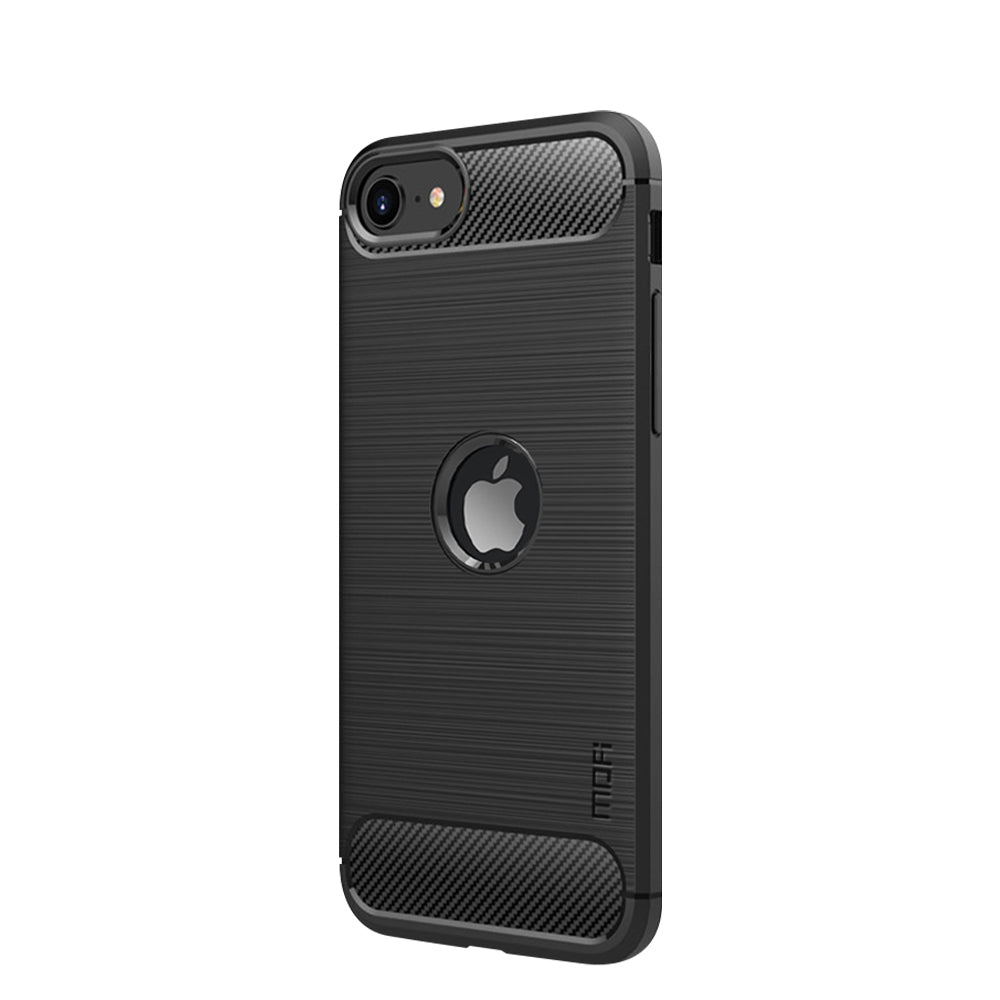 MOFI Carbon Fiber Texture Brushed TPU Case for iPhone SE (2020)/SE (2022)/8/7