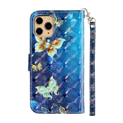 Light Spot Decor Patterned Embossed Leather Wallet Case for Apple iPhone 11 Pro Max 6.5 inch