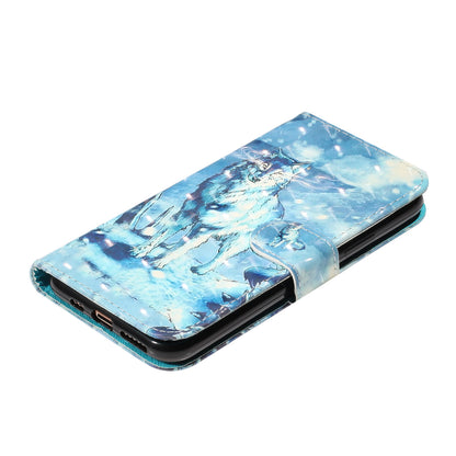 Light Spot Decor Patterned Embossed Leather Wallet Case for Apple iPhone 11 Pro Max 6.5 inch