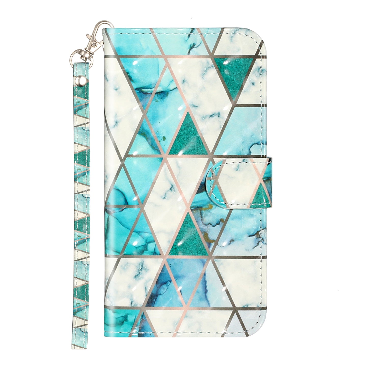 Light Spot Decor Patterned Embossed Leather Wallet Case for Apple iPhone 11 Pro Max 6.5 inch