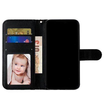 Light Spot Decor Patterned Embossed Leather Wallet Case for Apple iPhone 11 Pro Max 6.5 inch