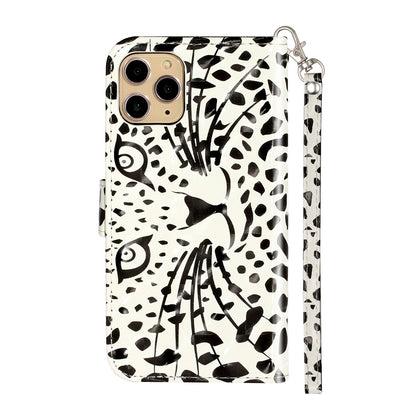 Light Spot Decor Patterned Embossed Leather Wallet Case for Apple iPhone 11 Pro Max 6.5 inch