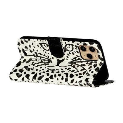 Light Spot Decor Patterned Embossed Leather Wallet Case for Apple iPhone 11 Pro Max 6.5 inch