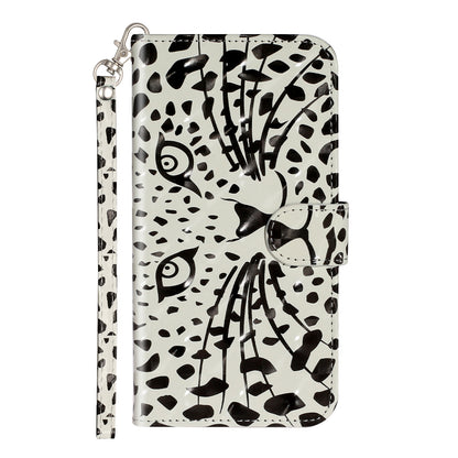 Light Spot Decor Embossed Pattern Leather Wallet Phone Case Shell for Apple iPhone 11 6.1 inch