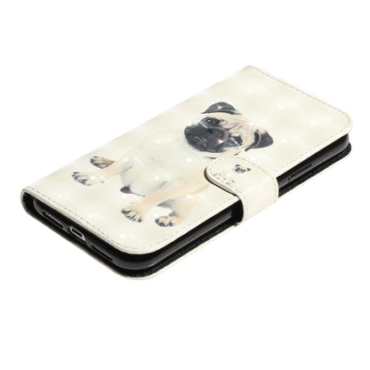 Light Spot Decor Pattern Printing Wallet Stand Leather Phone Case for iPhone X/XS 5.8 inch