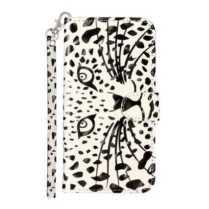 Light Spot Decor Pattern Printing Wallet Stand Leather Phone Case for iPhone X/XS 5.8 inch